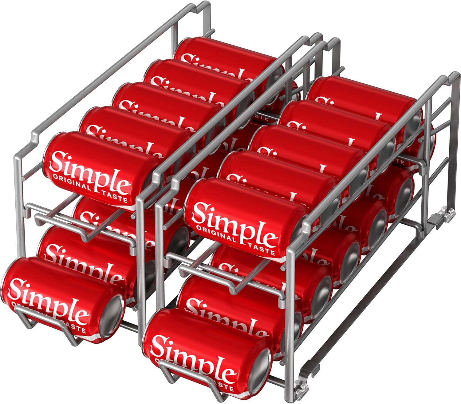 SimpleHouseware Stackable Can Rack