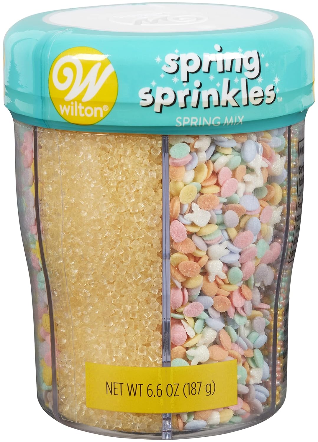 Wilton Pastel Rainbow Sprinkles (6-Cell)